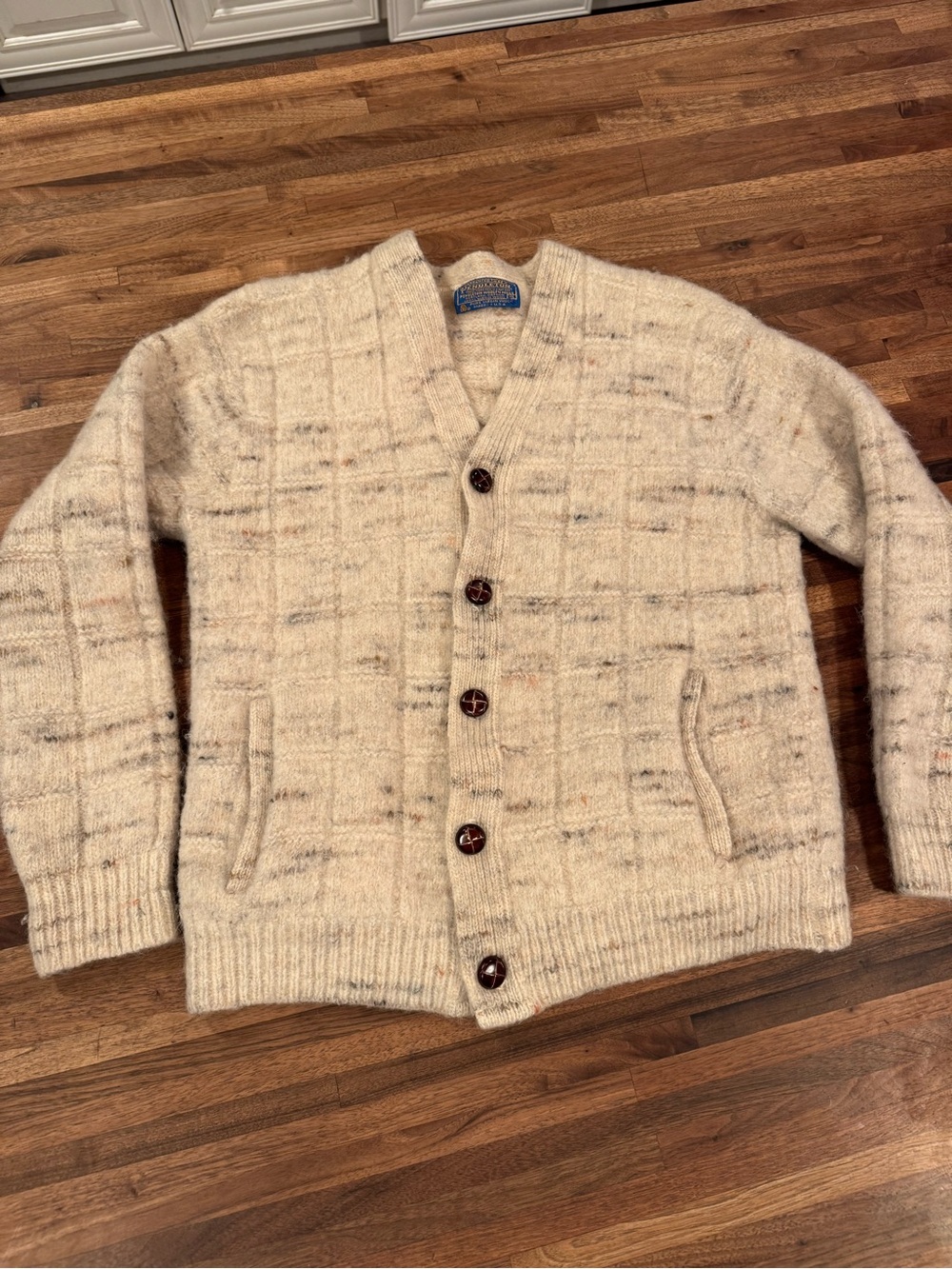 Vintage Women’s Pendleton Pure Virgin Wool Cardigan – Made in USA